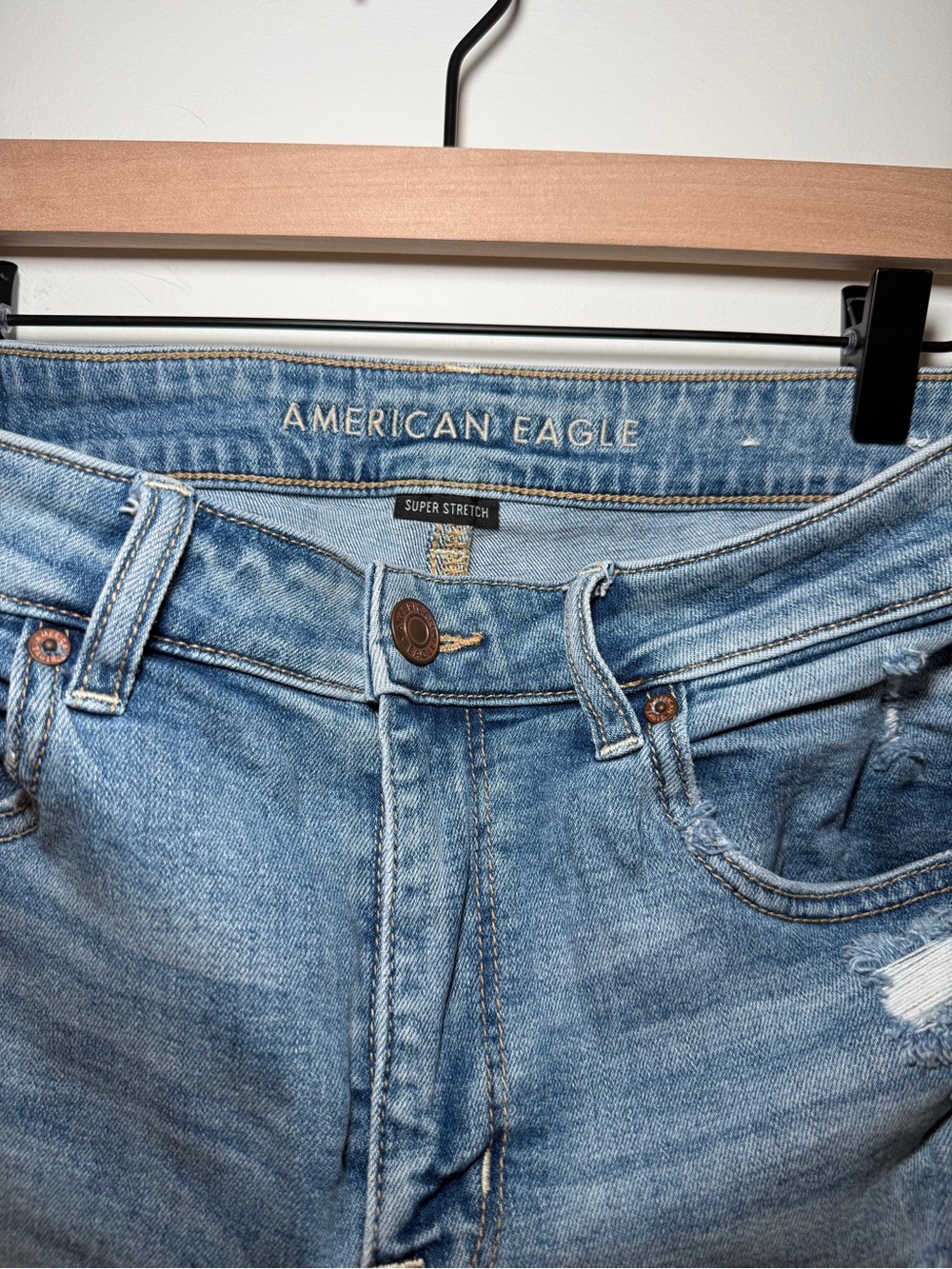 American Eagle Hi-Rise Shortie Shorts - Picture 7 of 9